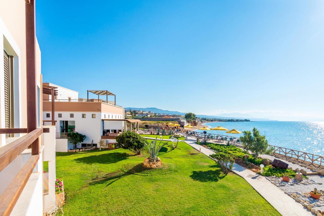 Alkionis Beach Hotel Apartments Sfáka Екстериор снимка