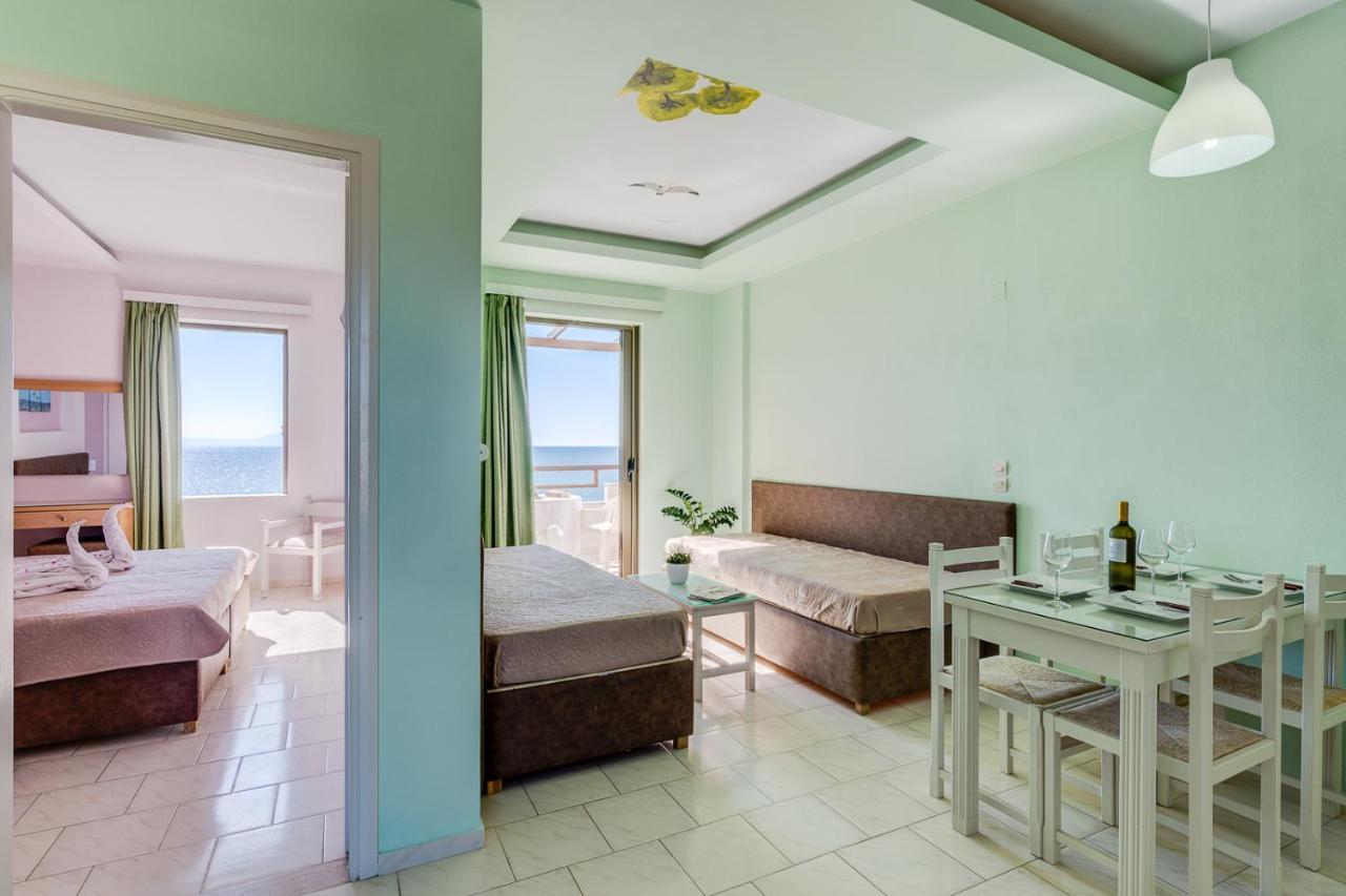 Alkionis Beach Hotel Apartments Sfáka Екстериор снимка